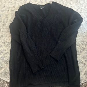 Black cardigan sweater size 1X